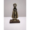 Virgen de Chamorro figura de bronce macizo